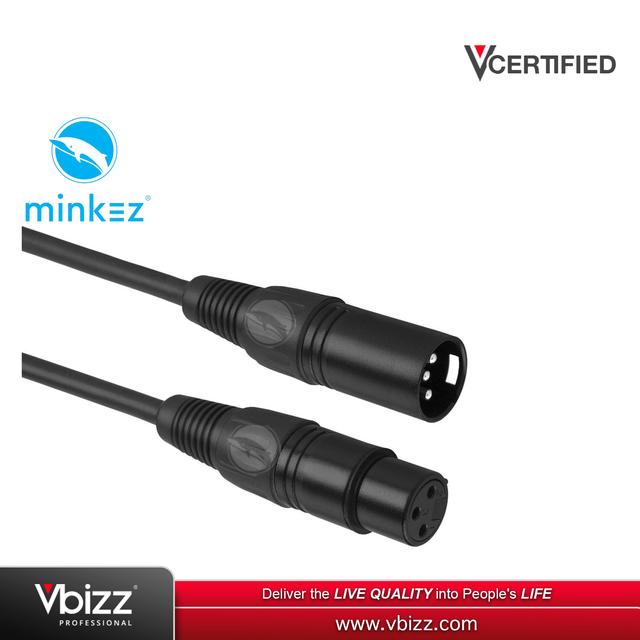 product-image-Minkez 3XLRMXLRF 3 Pin XLR Male to 3 Pin XLR Female Audio Signal Cable